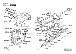 BOSCH Rechen | Ersatzteile f�r BALMORAL 14SE, BALMORAL 17S - F016102985