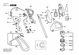BOSCH Verbindungskabel | Ersatzteile f�r ART 25 GSAV, ART...