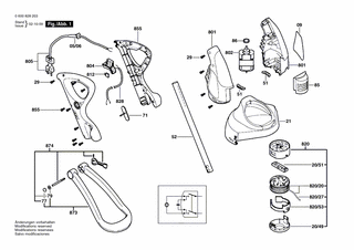 BOSCH Verbindungskabel | Ersatzteile f�r ART 25 GSA -...