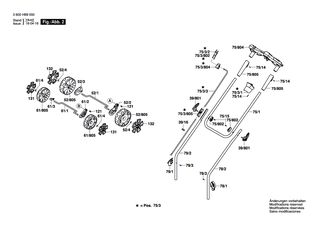 BOSCH Abdeckung | Ersatzteile f�r UniversalRotak 470 | F016L91046