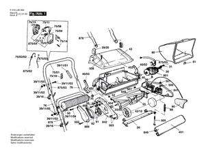 BOSCH Ein/Aus-Schalter | Ersatzteile f�r ROTAK 40, ROTAK 1700 - F016F05717
