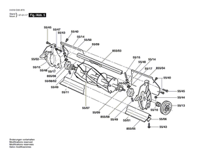 BOSCH Ablenkplatte | Ersatzteile f�r P14S, CLASSIC PETROL 35S - F016103707