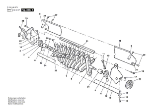 BOSCH Ablenkplatte | Ersatzteile f�r BALMORAL 20S, BALMORAL 20SE - F016103795