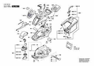 BOSCH Knopffeder | Ersatzteile für UniversalRotak 550 | F016L90071