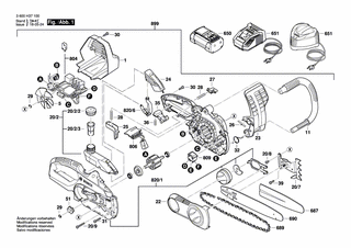 BOSCH Geh�usebaugruppe | Ersatzteile f�r AKE 30 LI -...