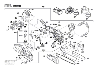 BOSCH Kettenrad | Ersatzteile f�r AKE 30 LI - F016104156