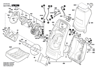 BOSCH Elektromotor | Ersatzteile f�r AXT Rapid 180, AXT RAPID 2000 - F016104209