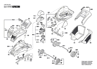 BOSCH Geh�use | Ersatzteile f�r Rotak 40, Rotak 1700-40 R - F016104399