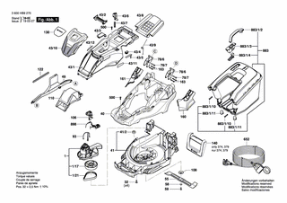 BOSCH Rastkappe | Ersatzteile für AdvancedRotak 650 | F016L68095