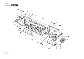 BOSCH Einstellschraube | Ersatzteile f�r CLASSIC PETROL 43S, P14S - F016A57713