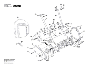BOSCH Feder | Ersatzteile f�r CLASSIC PETROL 43S, P14S - F016A57820