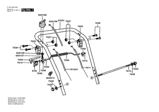 BOSCH Einstellst�ck | Ersatzteile f�r CLASSIC PETROL 43S, P14S - F016A58040