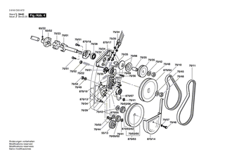 BOSCH Distanzst�ck | Ersatzteile f�r CLASSIC PETROL 43S, P14S - F016A58315