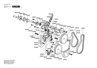 BOSCH Distanzst�ck | Ersatzteile f�r CLASSIC PETROL 43S, P14S - F016A58315
