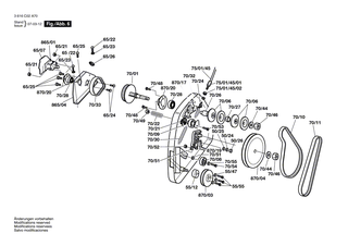 BOSCH Ersatzteil 51 MM | Ersatzteile f�r CLASSIC ELECTRIC 30S, WINDSOR 14S - F016A58727
