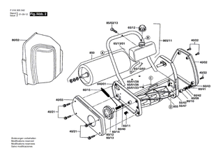 BOSCH Schutzdeckel LH | Ersatzteile f�r CLASSIC PETROL 43S, P14S - F016A75397