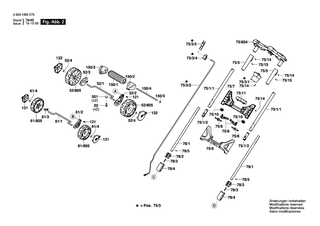 BOSCH Sechskantschraube | Ersatzteile f�r AdvancedRotak790 | F04N004003