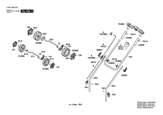 BOSCH Rad | Ersatzteile fr UniversalRotak 36-560 | F016105110