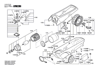 BOSCH Beilegring | Ersatzteile f�r AQUATAK 120l, AQUATAK 1250 - F016F03038