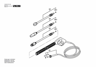 BOSCH Handgriff | Ersatzteile für AQUATAK 120l, AQUATAK 1250 - F016F03055