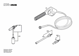 BOSCH Handgriff | Ersatzteile f�r AQUATAK 100, AQUATAK...