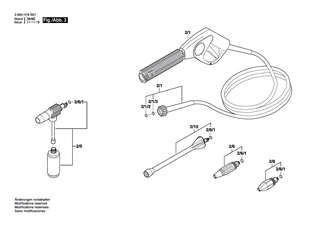 BOSCH Handgriff | Ersatzteile f�r AQUATAK 100, AQUATAK 100 PLUS - F016F03148