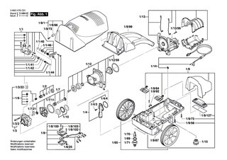 BOSCH Dichtung | Ersatzteile f�r AQUATAK 100, AQUATAK 100 PLUS - F016F03340