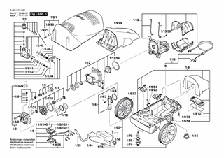 BOSCH Achse | Ersatzteile f�r AQUATAK 110, AQUATAK 110...