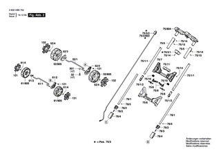 BOSCH Untergriff | Ersatzteile fr AdvancedRotak 36-750 | F016L90013