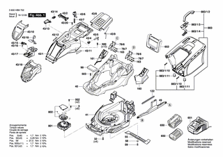 BOSCH Schnell-Lader EU AL 36V-20/36V | Ersatzteile für AdvancedRotak 36-850 | 2607226273