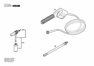 BOSCH Strahlrohr | Ersatzteile f�r AQUATAK 10 - F016F03420