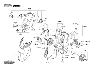 BOSCH Schraube | Ersatzteile f�r AQUATAK 150 PRO, AQUATAK 150 PRO X - F016F03517
