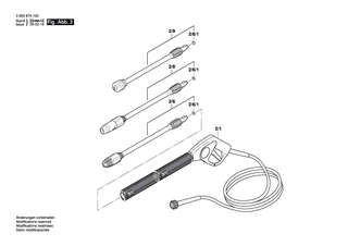 BOSCH O-Ring | Ersatzteile f�r AQUATAK 100, AQUATAK 120l - F016F03541