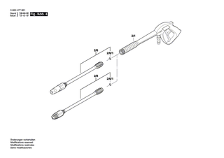 BOSCH Strahlrohr | Ersatzteile f�r AQUATAK 150 PRO, AQUATAK 150 PRO X - F016F03545