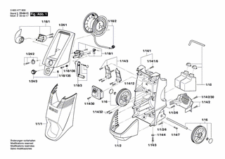 BOSCH Handgriff | Ersatzteile f�r AQUATAK 150 PRO X -...