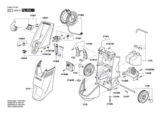 BOSCH Handgriff | Ersatzteile f�r AQUATAK 150 PRO X - F016F03579
