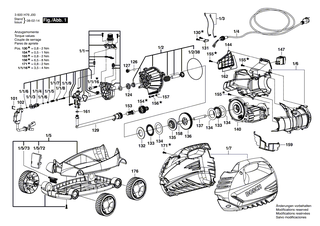BOSCH Rolltisch | Ersatzteile f�r AQUATAK GO, AQUATAK GO PLUS - F016F03859