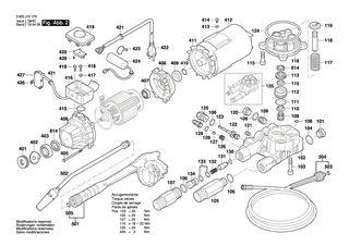 BOSCH Dichtung | Ersatzteile für GHP 5-14 | F016F04324