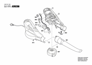 BOSCH Schalter | Ersatzteile für ALS 25, ALS 2400 - F016F04181