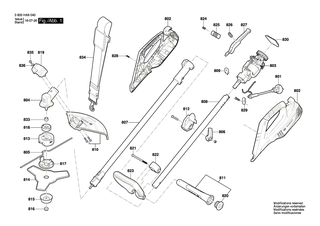 BOSCH Zusatzhandgriff | Ersatzteile f�r AMW 10, AFS 23-37 - F016F04271