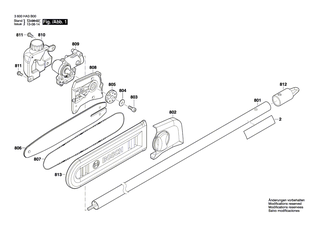 BOSCH Stange | Ersatzteile f�r ---, AMW 10 HS - F016F04279