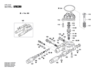 BOSCH Verschlussstopfen | Ersatzteile f�r GHP 5-55 | F016L72138