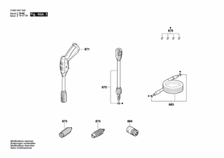 BOSCH Ausl�ser | Ersatzteile f�r AQT 33-10 - F016F04463