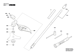 BOSCH Kappe | Ersatzteile f�r ---, AMW 10 HS - F016F04482