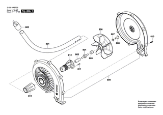 BOSCH Kappe | Ersatzteile f�r ---, AMW 10 HS - F016F04482
