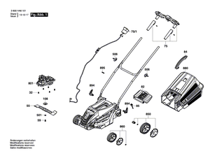 BOSCH Schraube | Ersatzteile f�r ARM 3200, ARM 33 - F016F04506