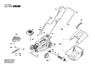 BOSCH Elektromotor | Ersatzteile f�r ARM 3200 - F016F04606