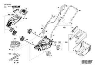 BOSCH Elektromotor | Ersatzteile f�r ARM 3200 - F016F04606