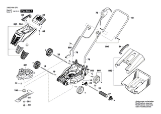 BOSCH Elektromotor | Ersatzteile f�r ARM 3200 - F016F04606