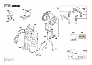 BOSCH Netzanschlussleitung EU | Ersatzteile f�r AQT 45-14...